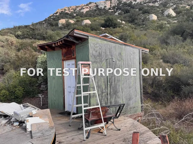 Demo/Test Data 13903 Wildcat Canyon Rd, Lakeside, Ca 92040