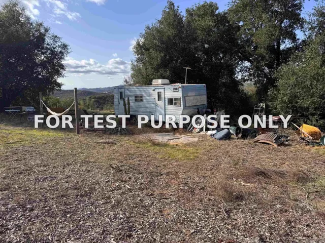 Demo/Test Data 13903 Wildcat Canyon Rd, Lakeside, Ca 92040