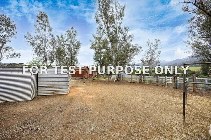 Demo/Test Data 15610 Mussey Grade Rd, Ramona, Ca 92065