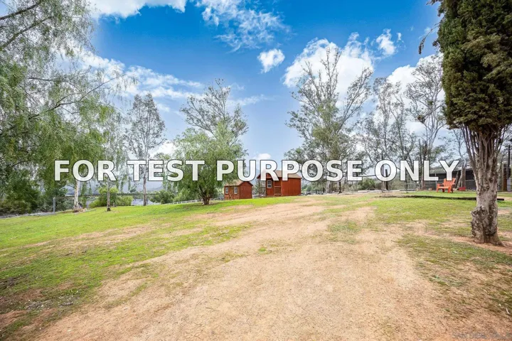 Demo/Test Data 15610 Mussey Grade Rd, Ramona, Ca 92065