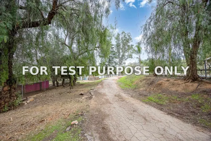 Demo/Test Data 15610 Mussey Grade Rd, Ramona, Ca 92065