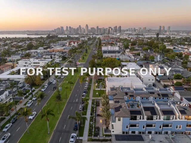 Demo/Test Data 547 Orange Ave, Coronado, Ca 92118