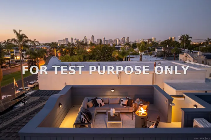 Demo/Test Data 541 Orange Ave, Coronado, Ca 92118