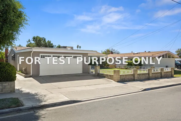 Demo/Test Data 9265 Overton Ave, San Diego, Ca 92123