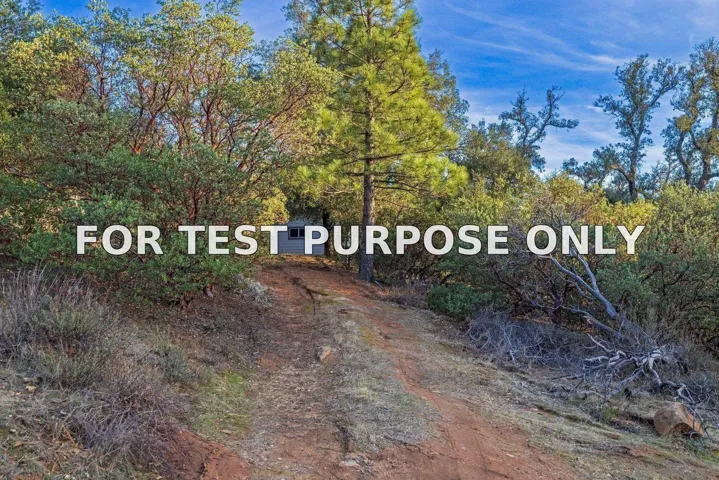 Demo/Test Data 3253 Pine Hills Rd, Julian, Ca 92036