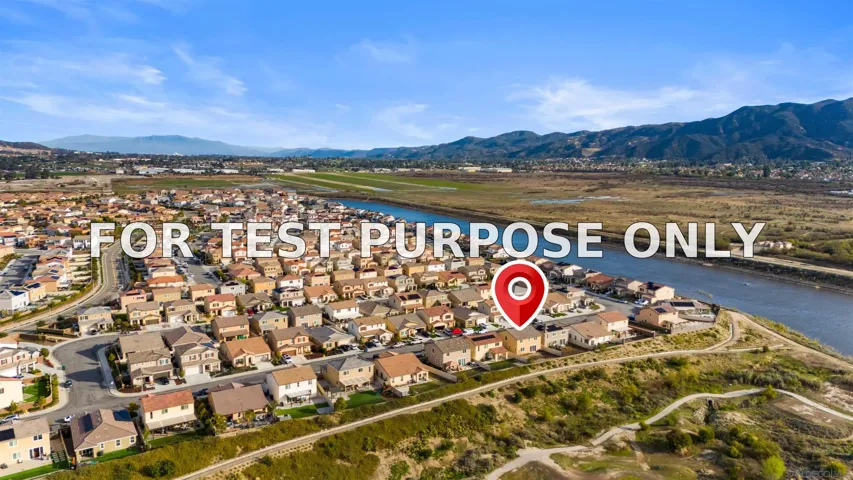 Demo/Test Data 29157 Sunforest, Lake Elsinore, Ca 92530