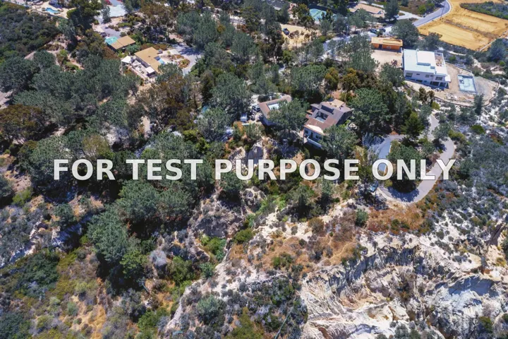 Demo/Test Data 3811 Via Del Mar, San Diego, Ca 92130