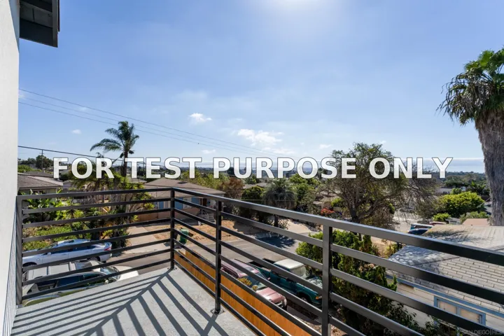 Demo/Test Data 6728-36 Thomson Ct, San Diego, Ca 92111
