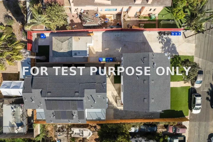 Demo/Test Data 6728-36 Thomson Ct, San Diego, Ca 92111