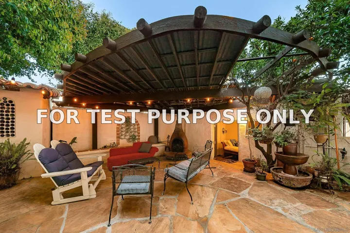 Demo/Test Data 3212 Browning St., San Diego, Ca 92106