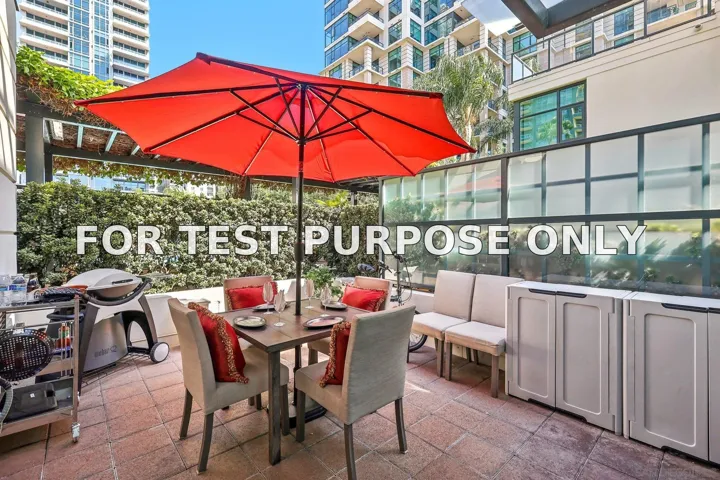 Demo/Test Data 1285 Pacific Hwy Unit 102, San Diego, Ca 92101