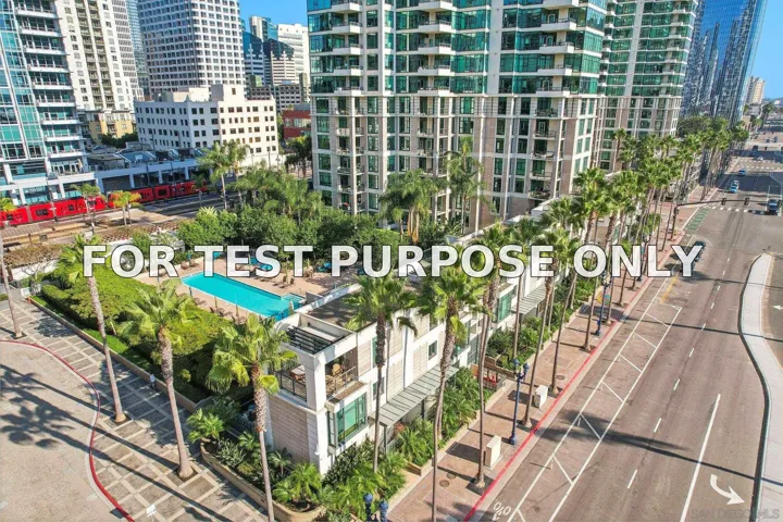 Demo/Test Data 1285 Pacific Hwy Unit 102, San Diego, Ca 92101