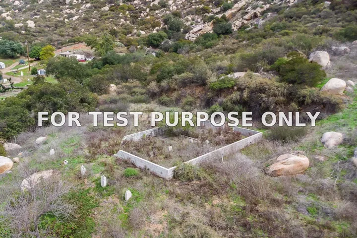 Demo/Test Data 11721 Wildcat Canyon Rd Unit 1, Lakeside, Ca 92040