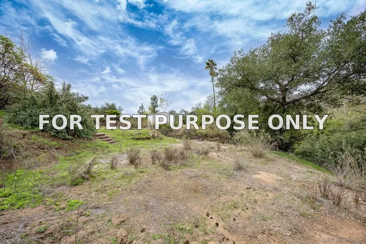 Demo/Test Data 11721 Wildcat Canyon Rd Unit 1, Lakeside, Ca 92040