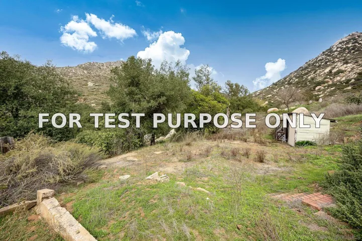 Demo/Test Data 11721 Wildcat Canyon Rd Unit 1, Lakeside, Ca 92040