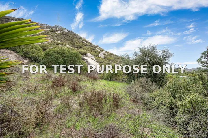 Demo/Test Data 11721 Wildcat Canyon Rd Unit 1, Lakeside, Ca 92040