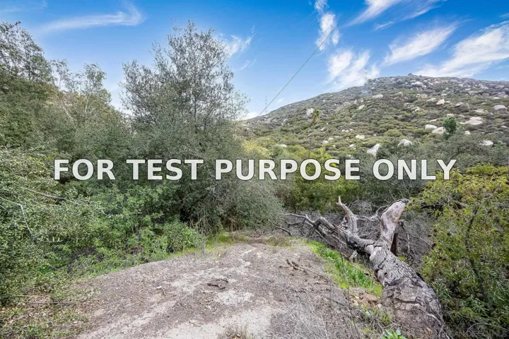 Demo/Test Data 11721 Wildcat Canyon Rd Unit 1, Lakeside, Ca 92040