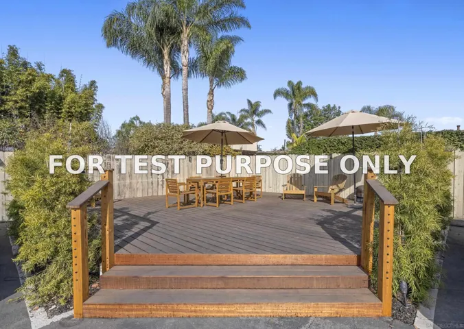 Demo/Test Data 1353 N Vulcan Ave, Encinitas, Ca 92024