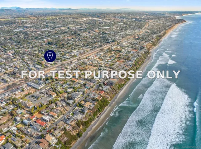 Demo/Test Data 1353 N Vulcan Ave, Encinitas, Ca 92024