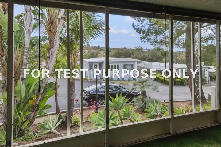 Demo/Test Data 2400 Alpine Blvd Unit Spc 57, Alpine, Ca 91901
