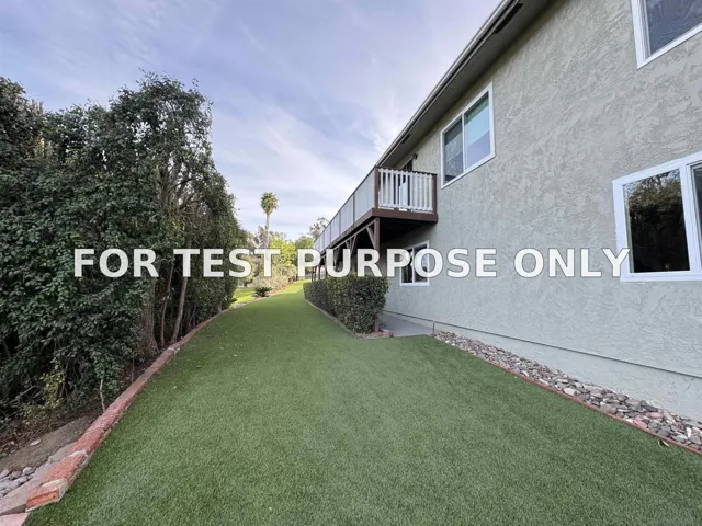 Demo/Test Data 1026 Eucalyptus Ave, Vista, Ca 92084