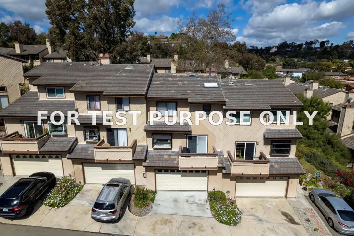 Demo/Test Data 2506 Woodlands Way, Oceanside, Ca 92054