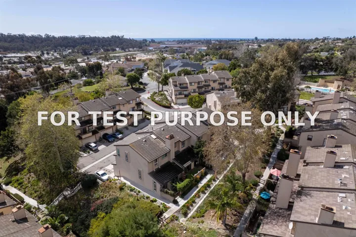 Demo/Test Data 2506 Woodlands Way, Oceanside, Ca 92054