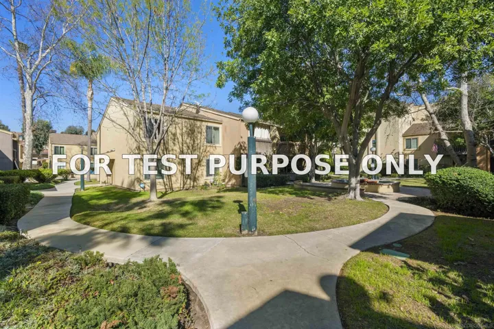 Demo/Test Data 6006 Rancho Mission Rd Unit 282, San Diego, Ca 92108