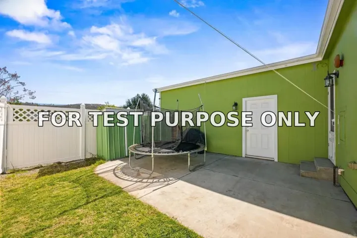 Demo/Test Data 2239 Black Canyon Road Unit Spc 79, Ramona, Ca 92065