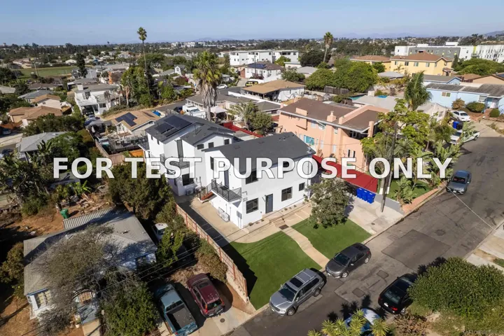 Demo/Test Data 6728-34 Thomson Ct, San Diego, Ca 92111