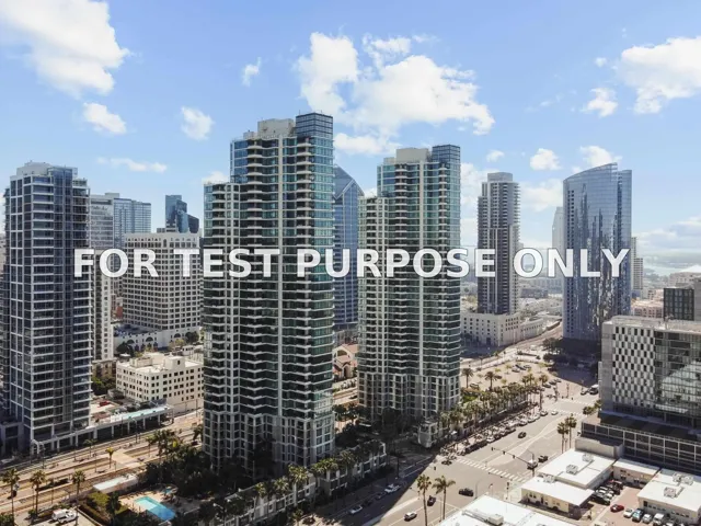 Demo/Test Data 1205 Pacific Hwy Unit 1505, San Diego, Ca 92101