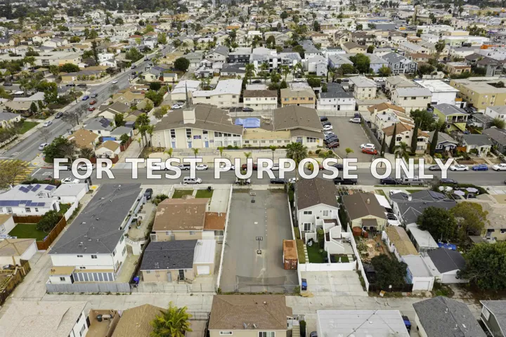 Demo/Test Data 4481 Estrella Avenue Unit 1-10, San Diego, Ca 92115