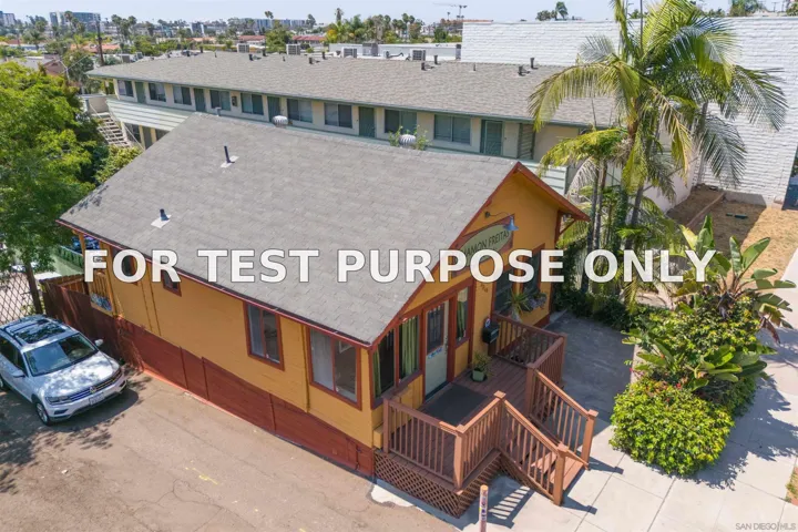 Demo/Test Data 3916 Oregon, San Diego, Ca 92104