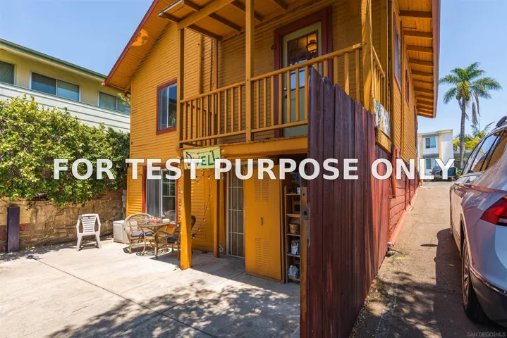 Demo/Test Data 3916 Oregon, San Diego, Ca 92104