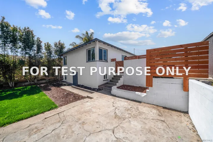 Demo/Test Data 523 8th St, Imperial Beach, Ca 91932