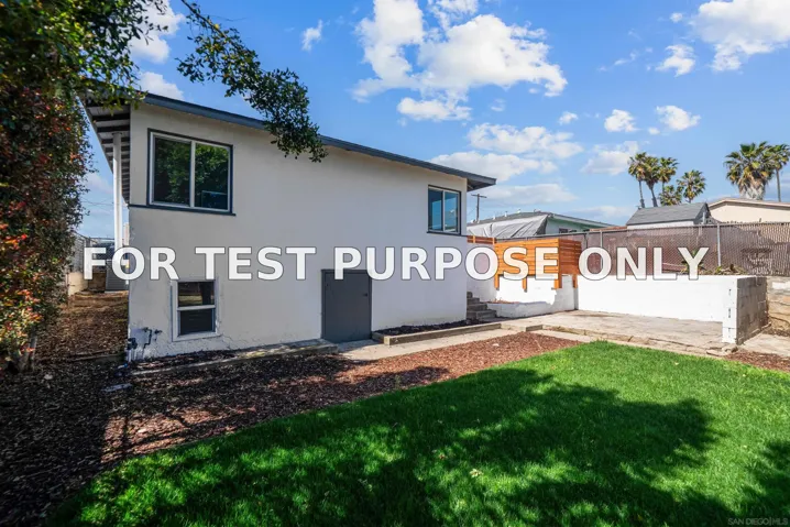 Demo/Test Data 523 8th St, Imperial Beach, Ca 91932