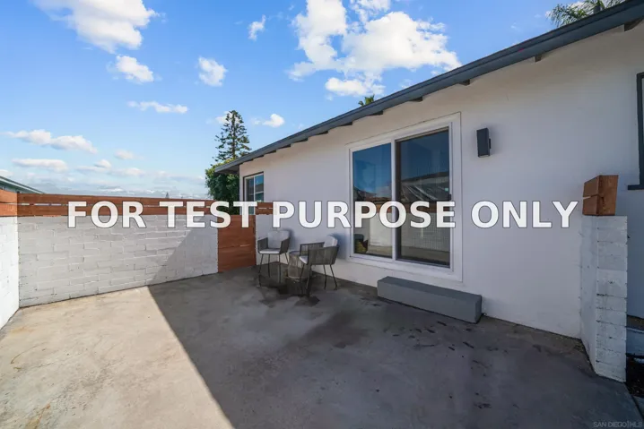 Demo/Test Data 523 8th St, Imperial Beach, Ca 91932