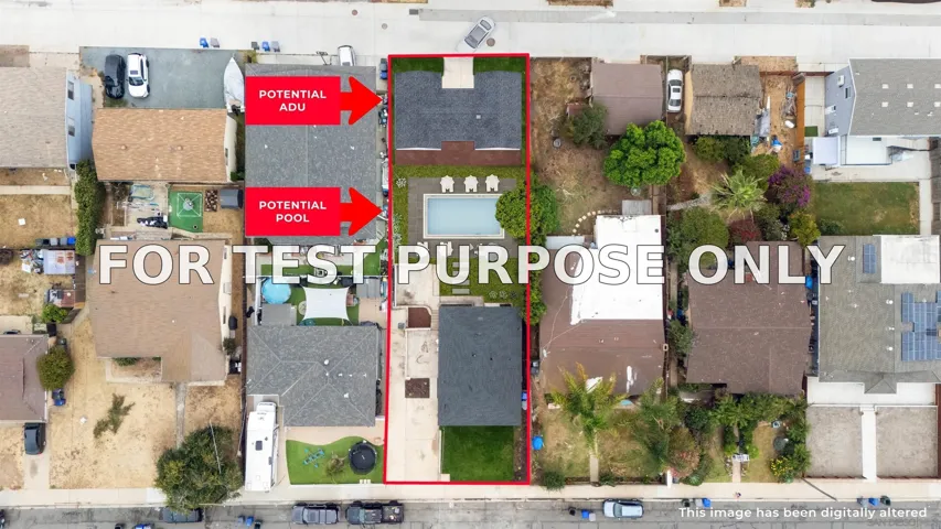 Demo/Test Data 523 8th St, Imperial Beach, Ca 91932