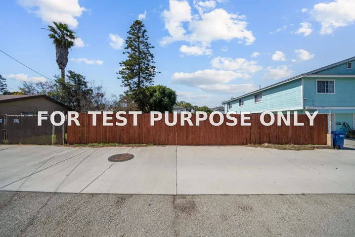 Demo/Test Data 523 8th St, Imperial Beach, Ca 91932
