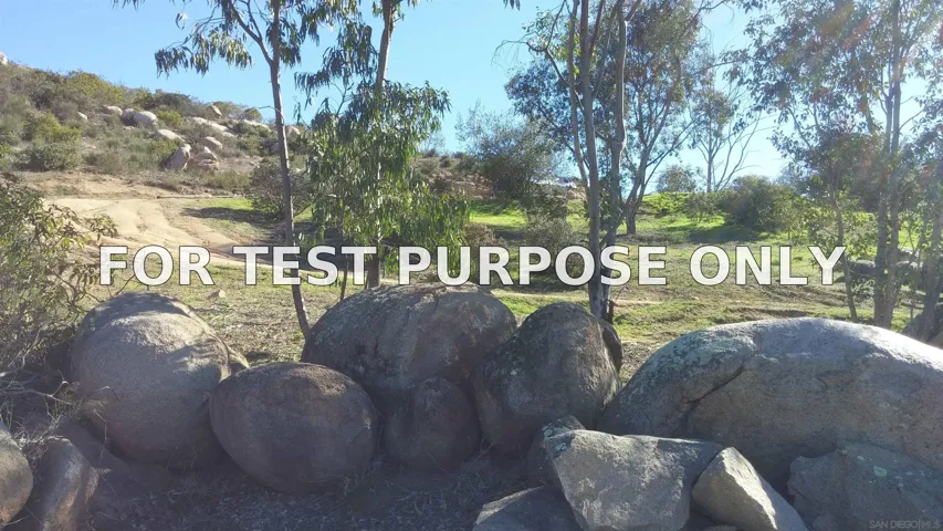 Demo/Test Data Highway 67 Unit Lot 67, Poway, Ca 92064