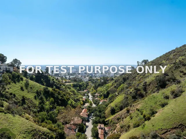 Demo/Test Data 2133 Outpost Drive Unit 1, Los Angeles, Ca 90068