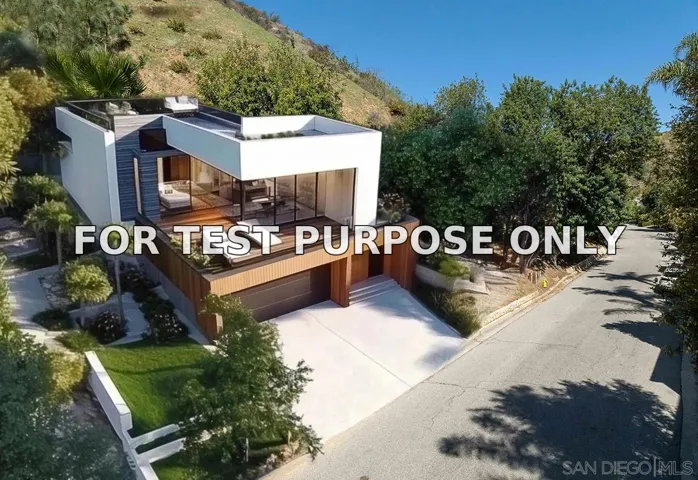 Demo/Test Data 2133 Outpost Drive Unit 1, Los Angeles, Ca 90068