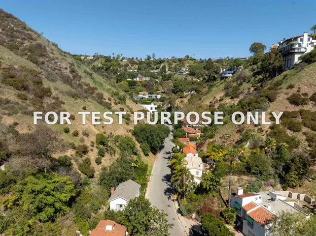 Demo/Test Data 2133 Outpost Drive Unit 1, Los Angeles, Ca 90068