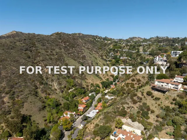 Demo/Test Data 2133 Outpost Drive Unit 1, Los Angeles, Ca 90068
