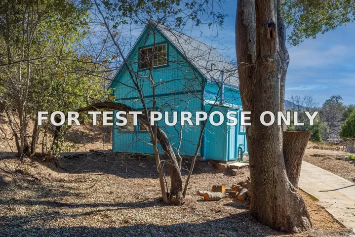 Demo/Test Data 6911 Engineers Rd, Julian, Ca 92036