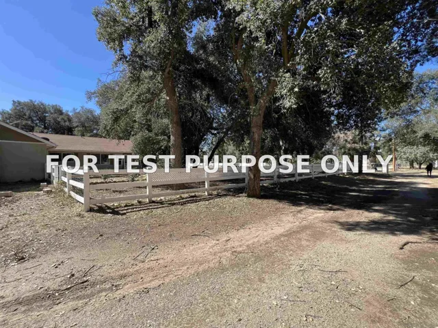 Demo/Test Data 30247 Chihuahua Valley Rd, Warner Springs, Ca 92086