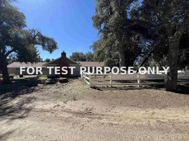 Demo/Test Data 30247 Chihuahua Valley Rd, Warner Springs, Ca 92086