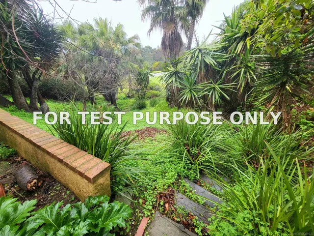 Demo/Test Data 6430 La Jolla Scenic Drive South, La Jolla, Ca 92037