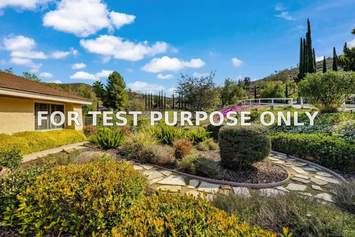 Demo/Test Data 14446 Sespe Pl, Poway, Ca 92064