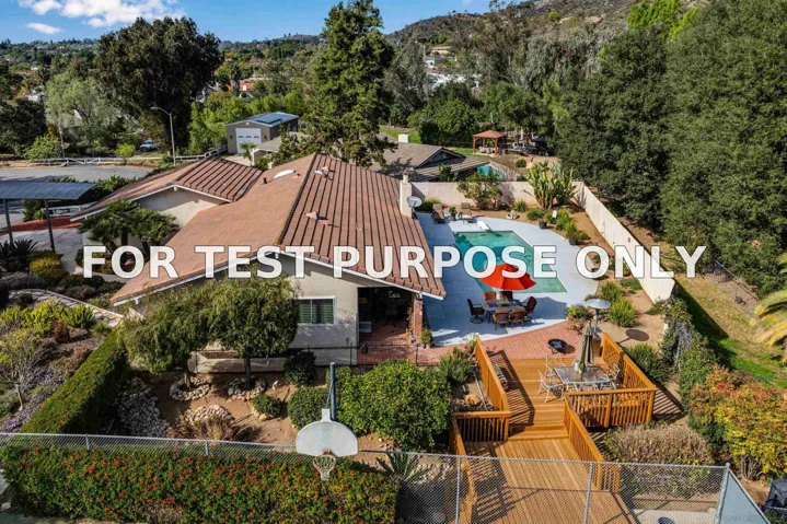 Demo/Test Data 14446 Sespe Pl, Poway, Ca 92064
